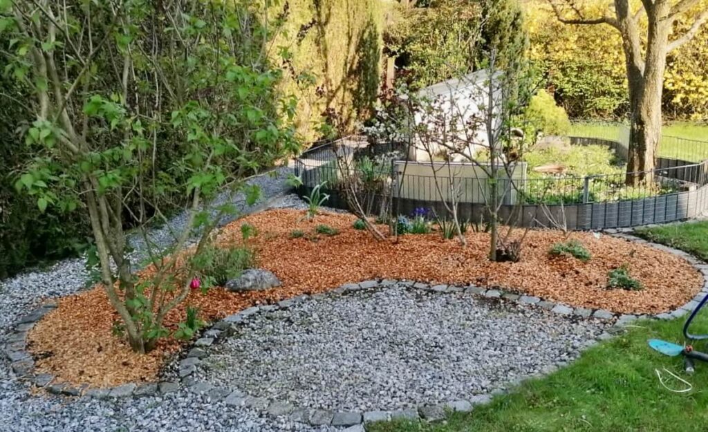 Obstkerne im Garten